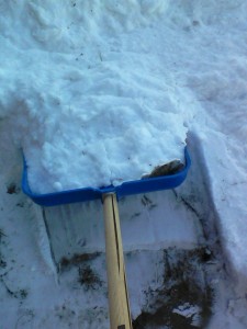snowshoveling