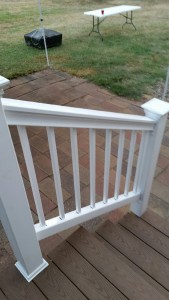 railing finished
